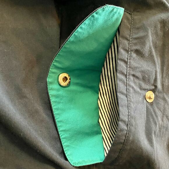 Castaways Vintage Blue Nautical Stripe Windbreaker Jacket Unisex Mens XLarge - Picture 6 of 16